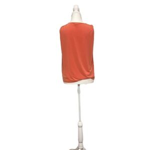 Express orange blouse